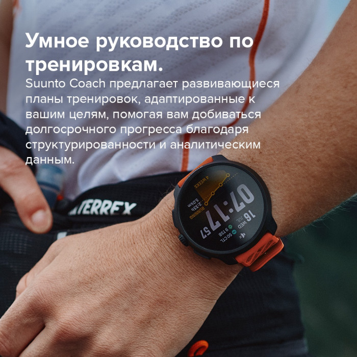 Suunto RACE 2 TITANIUM 49 мм черный