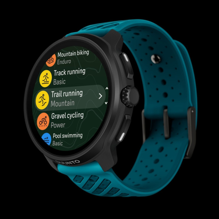 Suunto RACE 2 49 мм черный-бирюзовый