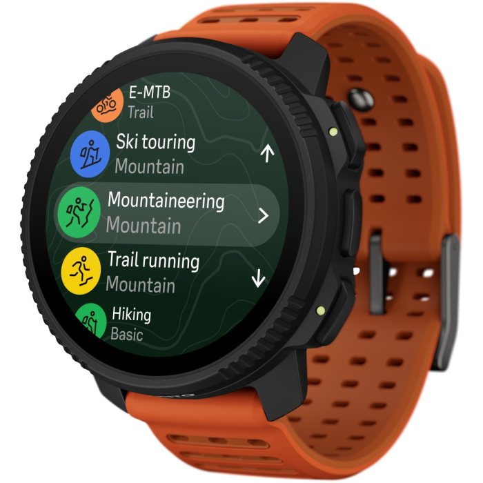Suunto VERTICAL 2 49 мм черный-оранжевый
