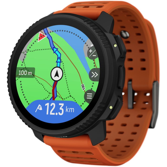 Suunto VERTICAL 2 49 мм черный-оранжевый