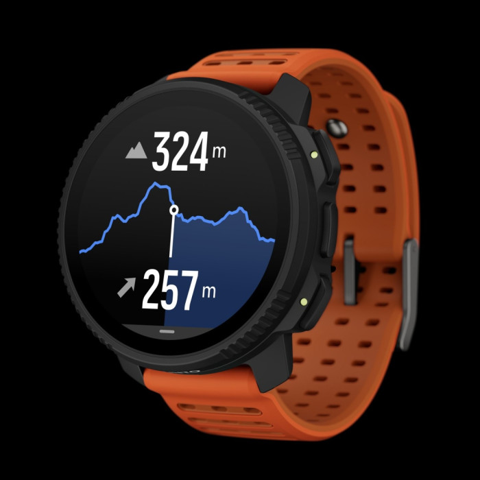 Suunto VERTICAL 2 49 мм черный-оранжевый