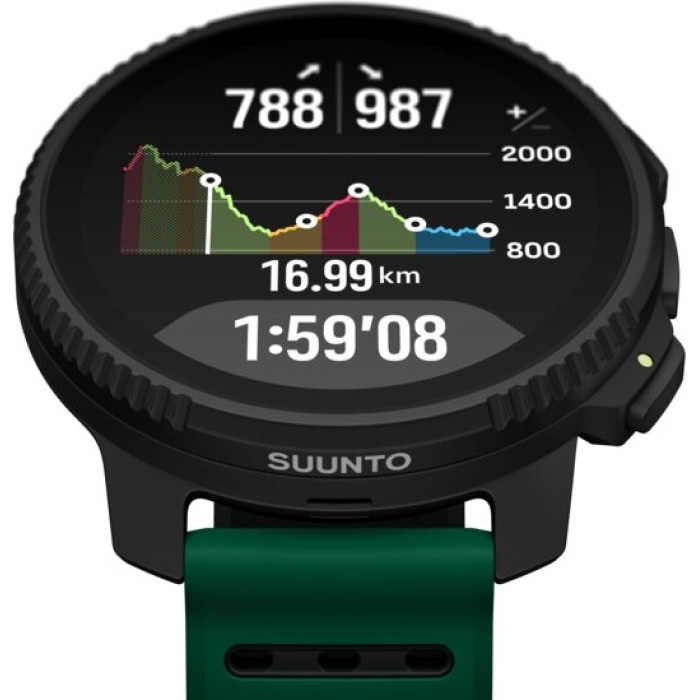 Suunto VERTICAL 2 49 мм черный-зеленый