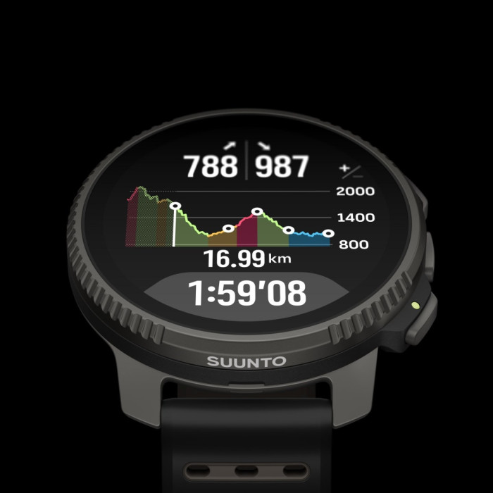 Suunto VERTICAL 2 TITANIUM 49 мм черный