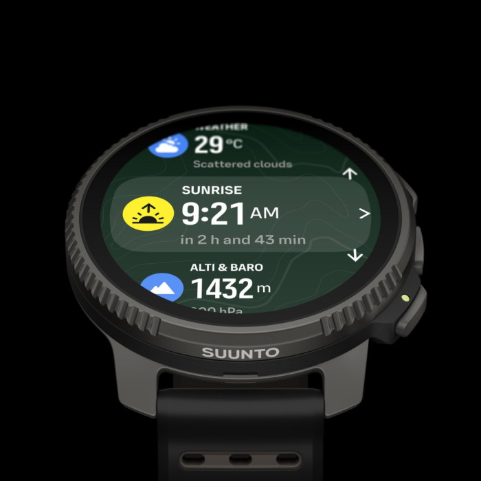 Suunto VERTICAL 2 TITANIUM 49 мм черный