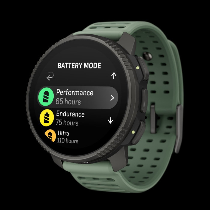 Suunto VERTICAL 2 TITANIUM 49 мм черный-зеленый