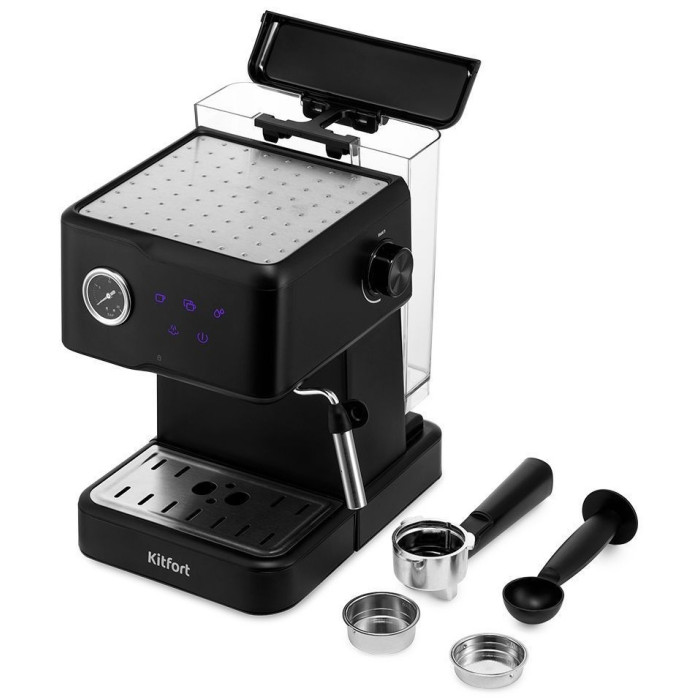 Кофеварка Kitfort КТ-7124 черный