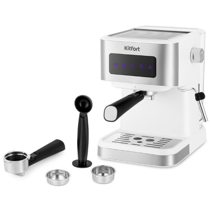 Кофеварка Kitfort КТ-7139 стальной