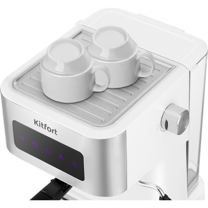 Кофеварка Kitfort КТ-7139 стальной