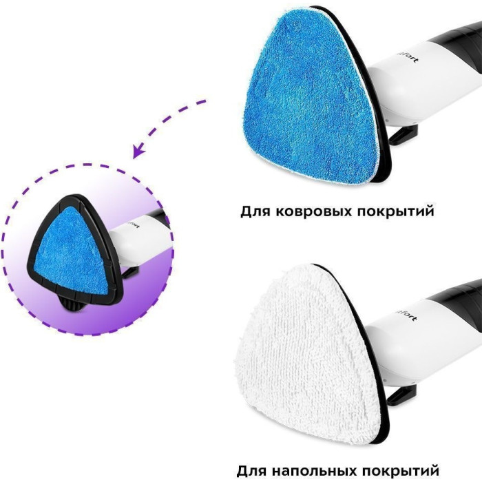Kitfort КТ-1021 белый, черный
