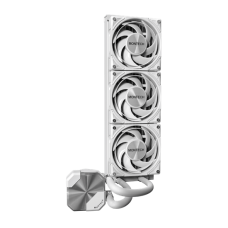 Водяное охлаждение для CPU Montech HyperFlow Silent 360 (W) TDP 350W 3x120 115x-1851/AM3-AM5 White 37128