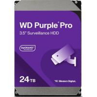HDD AV WD Purple Pro (3.5'', 24TB, 512MB, 7200 RPM, SATA 6 Gb/s)