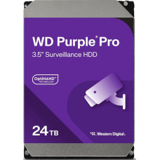 HDD AV WD Purple Pro (3.5'', 24TB, 512MB, 7200 RPM, SATA 6 Gb/s)<br>