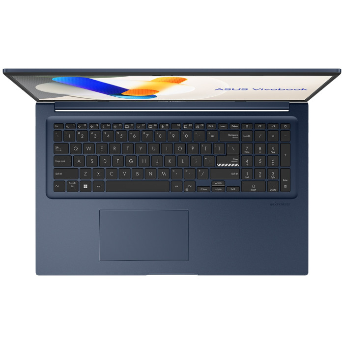 Ноутбук Asus 90NB13X2-M00J00 Vivobook 17 X1704VA-AU1017 17.3'' FHD(1920x1080) IPS/Intel Core 5 120U up to 5.0 GHz (10 Cores)/16GB/512GB/Intel Graphics/Wi-Fi 6/BT5.2/720P HD Camera/BKLT/NoOS/1Y/Quiet Blue
