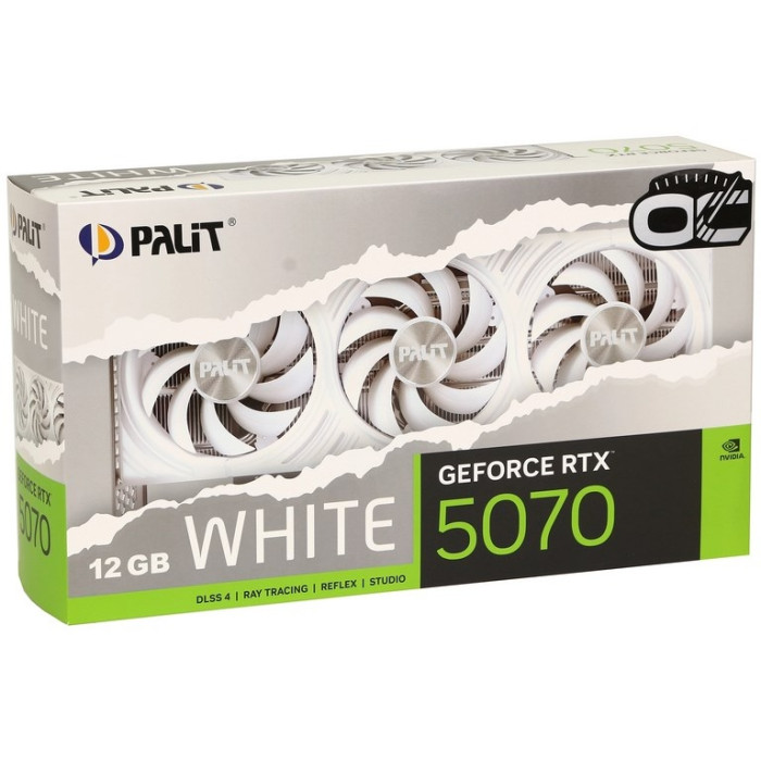 Palit RTX 5070 White OC (NE75070U19K9-GB2050W) 12 Гб