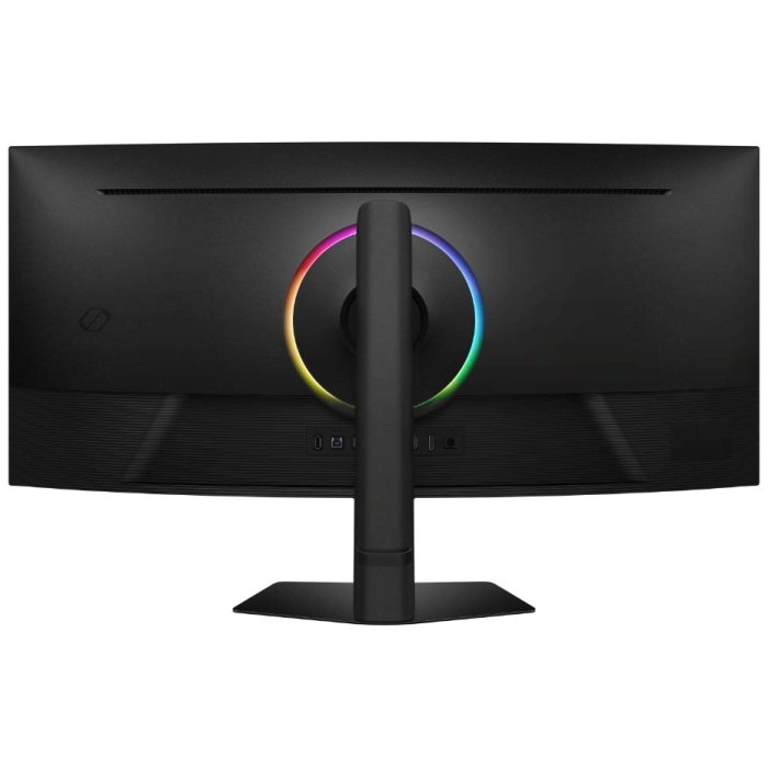 Монитор жидкокристаллический SAMSUNG LS40FG756EIXCI 40'' 21:9 5120x2160(5K) VA, Curved, nonGLARE, nonTOUCH, 180 Hz, 350 cd/m2, H178°/V178°, 1ms, 2xHDMI, DP, Height adj, Black