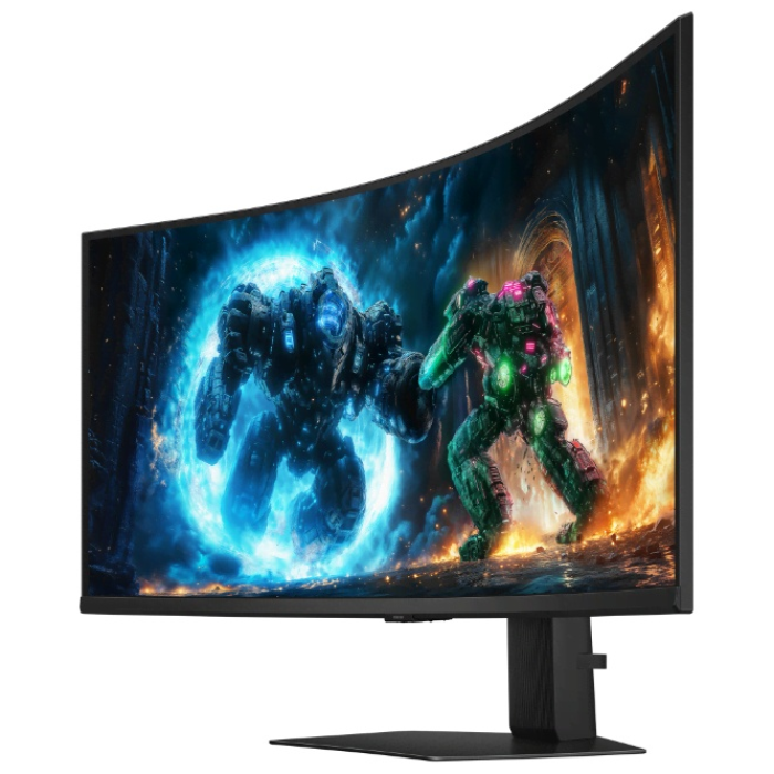 Монитор жидкокристаллический SAMSUNG LS40FG756EIXCI 40'' 21:9 5120x2160(5K) VA, Curved, nonGLARE, nonTOUCH, 180 Hz, 350 cd/m2, H178°/V178°, 1ms, 2xHDMI, DP, Height adj, Black