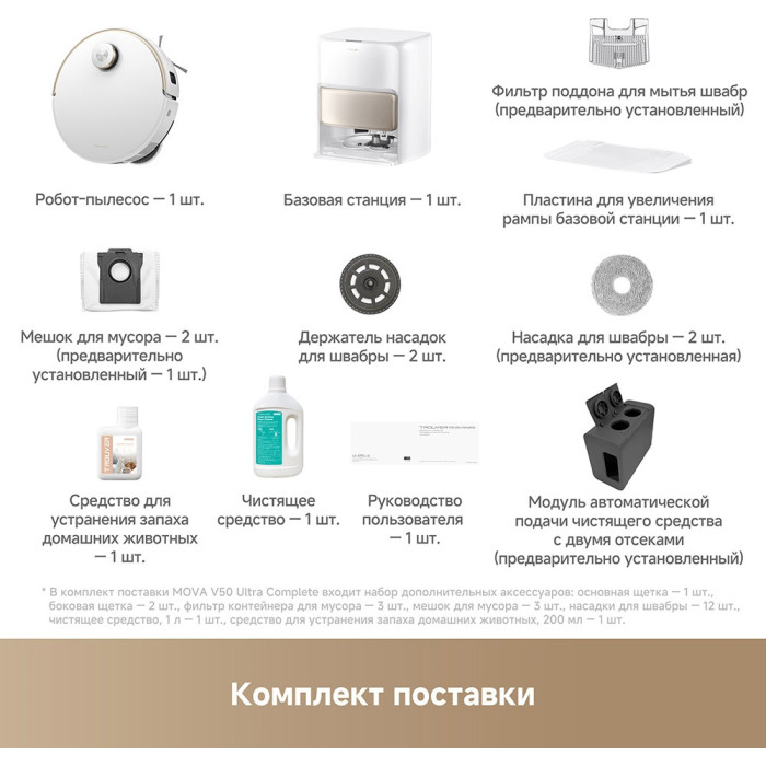 TROUVER V50 Ultra Complete RLV72LE‑1 белый