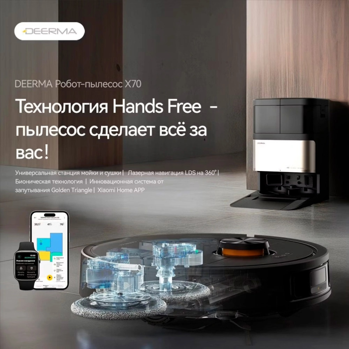 Deerma DEM-X70 черный