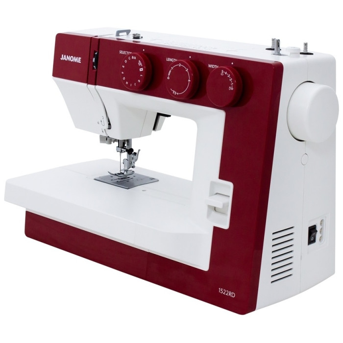 Janome 1522 RD белый, красный