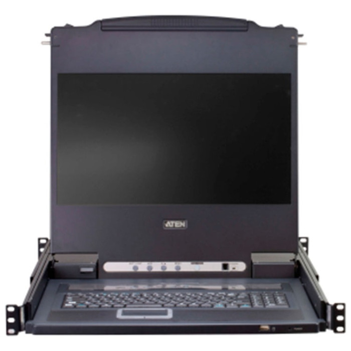 KVM-консоль ATEN RJ-45 - VGA CL5708M-ATA-RG