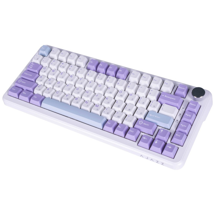 Ajazz AK820 MAX Magnetic Switch белый