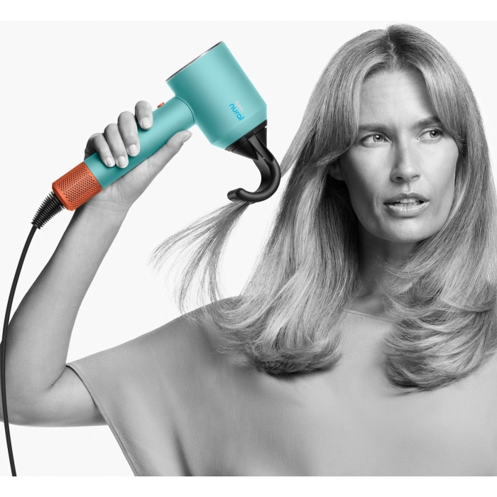 Dyson Supersonic Nural HD16 фен оранжевый, бирюзовый