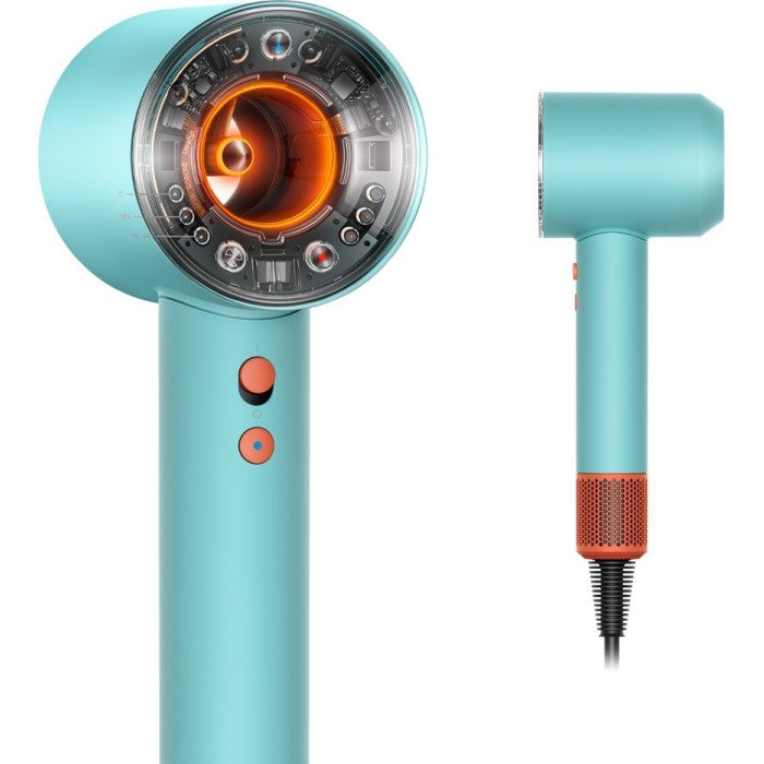 Dyson Supersonic Nural HD16 фен оранжевый, бирюзовый