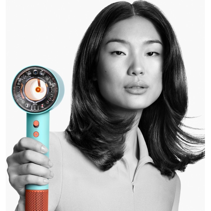 Dyson Supersonic Nural HD16 фен оранжевый, бирюзовый