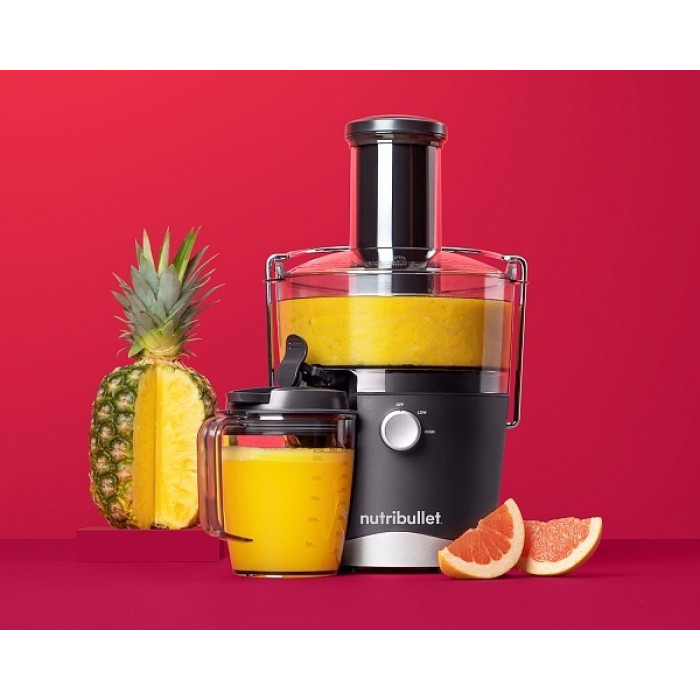 Соковыжималка NutriBullet NBJ100G черный, серый