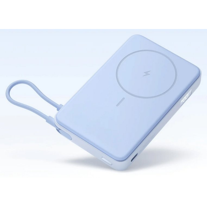 Внешний аккумулятор Xiaomi Magnetic Power Bank 10000 with Built-in Stand Blue 10000 мАч 33 Вт синий