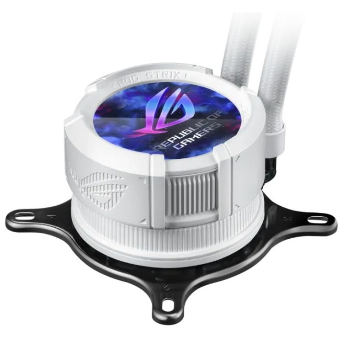 Водяное охлаждение CPU Asus ROG STRIX LC III 360 ARGB 120mm Liquid CPU Cooler, 3 x12cm, ARGB, White