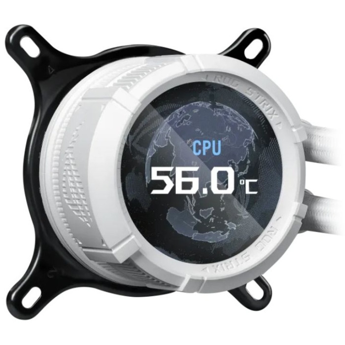 Водяное охлаждение CPU Asus ROG STRIX LC III 360 ARGB 120mm Liquid CPU Cooler, 3 x12cm, ARGB, White