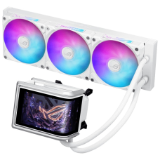 Водяное охлаждение CPU Asus ROG RYUO IV 360 ARGB WHT, 3x120mm, AMOLED-display, White 36914