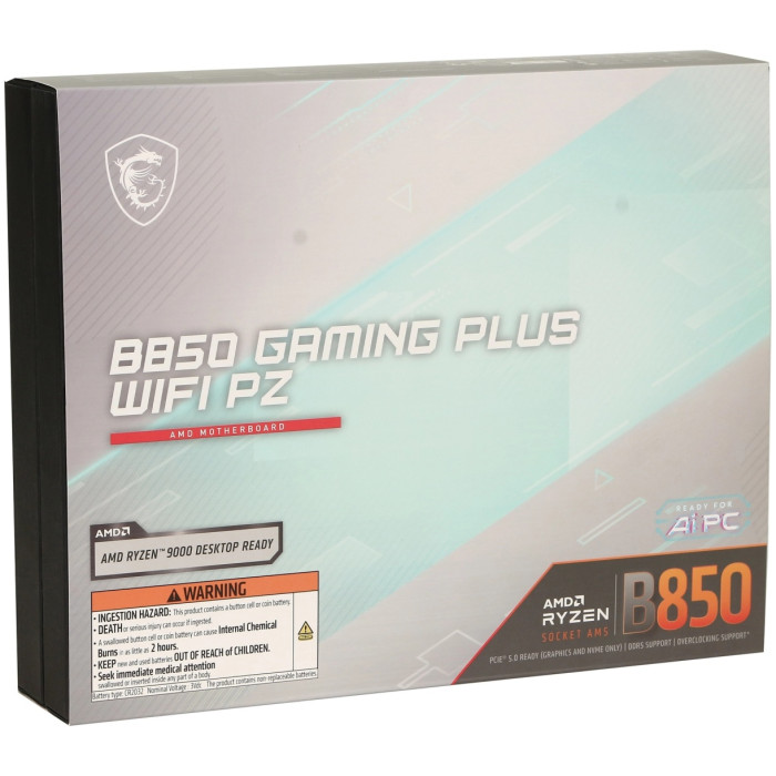 MSI MSI B850 Gaming Plus WiFi PZ