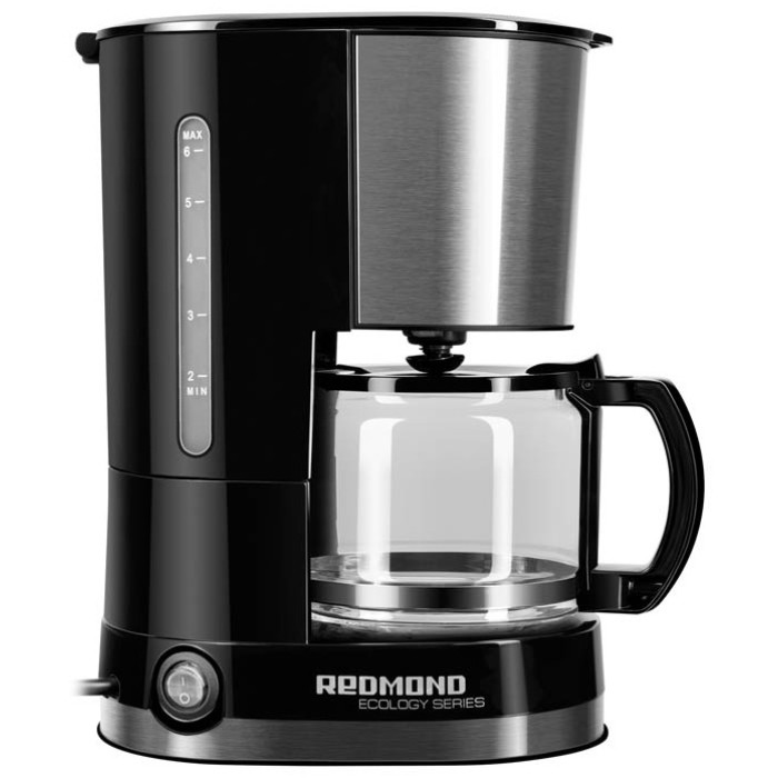 Кофеварка REDMOND RСM-M1507 серый, черный