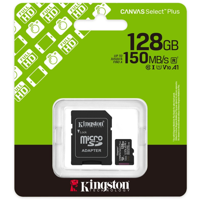 Kingston microSDXC SDCS3/128GB 128 Гб