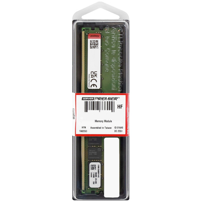 DIMM ECC DDR5 32 GB Kingston, KSM56R46BD8PMI-32MDI, Registered, CL46