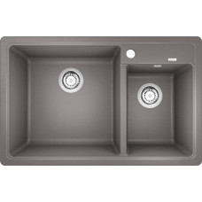 Blanco 527272 врезная 78х50х19 см, искусственный камень, тон вулканический серый