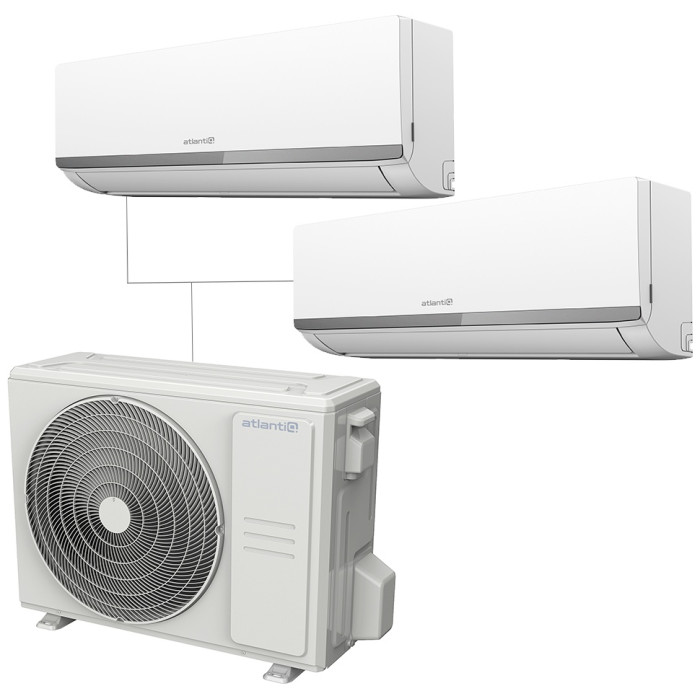 Atlantiq A2OE-18HRN8-Q + ASAGI-09HRFN8 + ASAGI-09HRFN8 белый