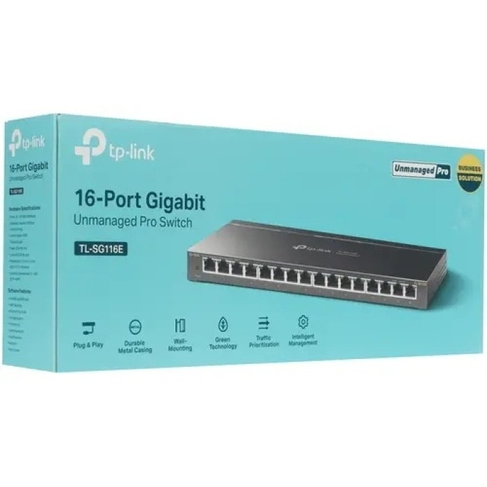 Коммутатор TP-LINK TL-SG116E
