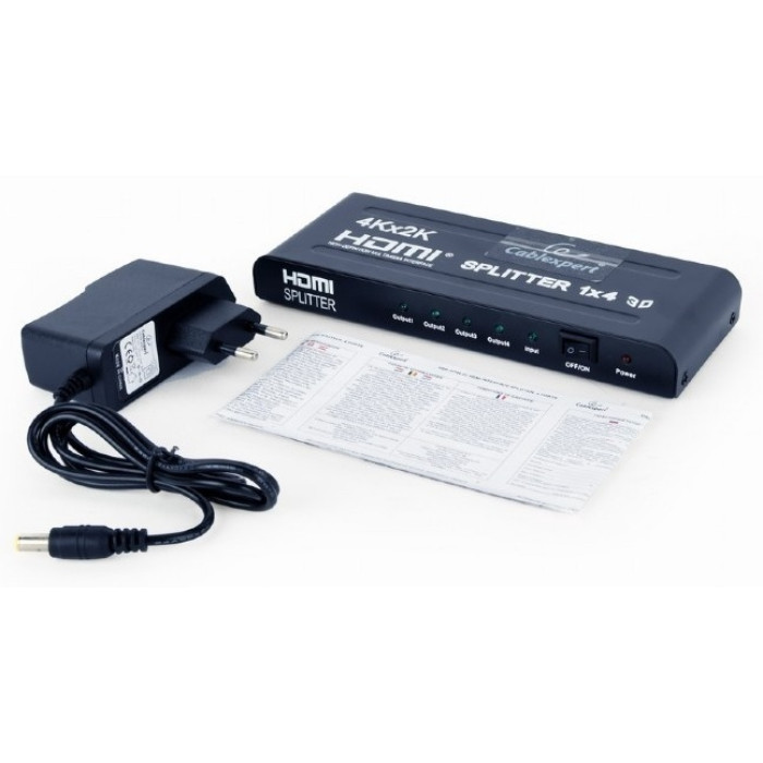 Переходник Cablexpert DSP-4PH4-02 HDMI - HDMI