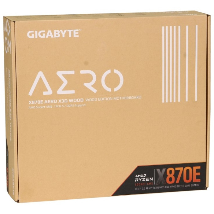 GIGABYTE X870E Aero X3D Wood (9MX87EOXD-00-G10)
