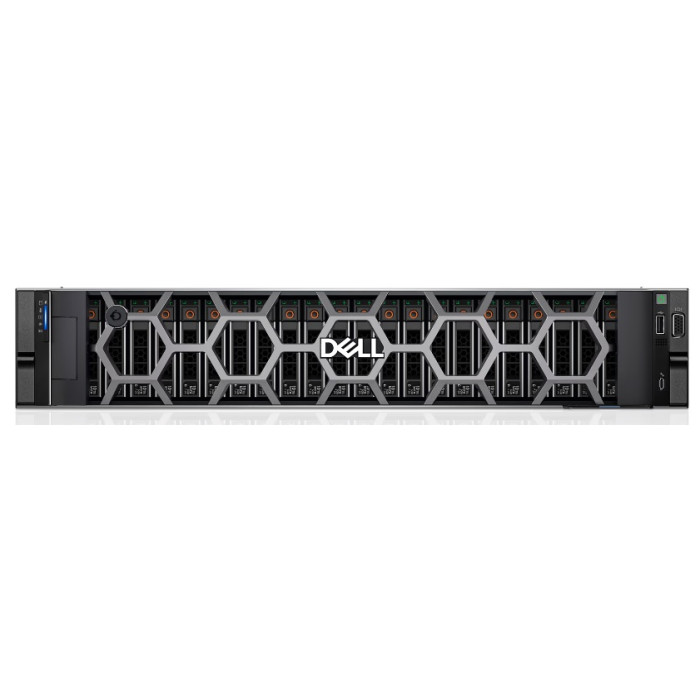 Сервер Dell/R760/2/Xeon Gold/5415+ (8C/16T 22.5M)/2.9 GHz/128Gb/PERC H755/24SFF/6/960Gb 6Gbps SSD/2x1GbE LOM/4x1GbE OCP/(1+1) 1100W Titaniu<br>244689