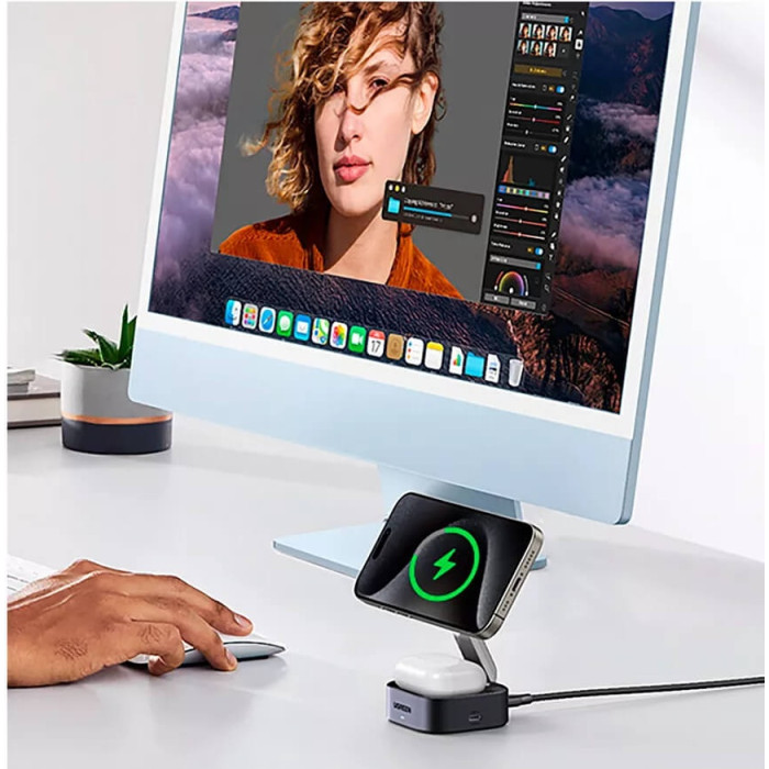 Ugreen W702 USB Type-C черный
