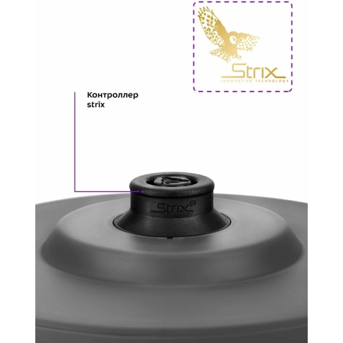 Электрочайник Kitfort KT-6115-2 серый