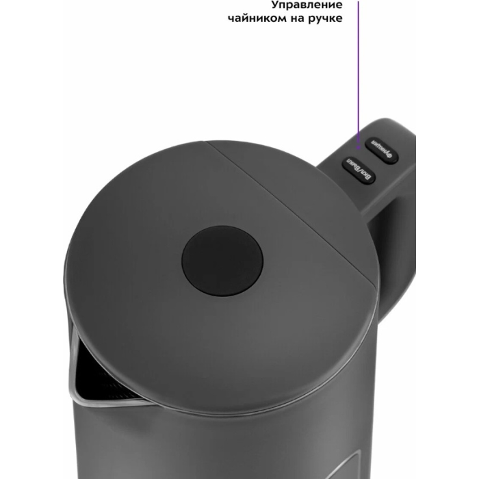 Электрочайник Kitfort KT-6115-2 серый