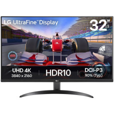 Монитор жидкокристаллический LG 32UR500K-B.ARUZ 32'' 16:9 3840x2160(UHD 4K) VA, Flat screen, nonGLARE, nonTOUCH, 60 Hz, 250 cd/m2, H178°/V178°, 4ms, HDMI, DP, Black