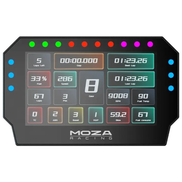 Экран Moza CM2 HD Racing Dash черный