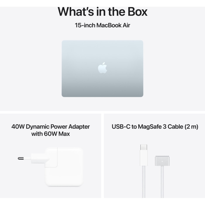 Apple MacBook Air 15.3' / 16 Гб / SSD 512 Гб / macOS / MDVQ4RU/A