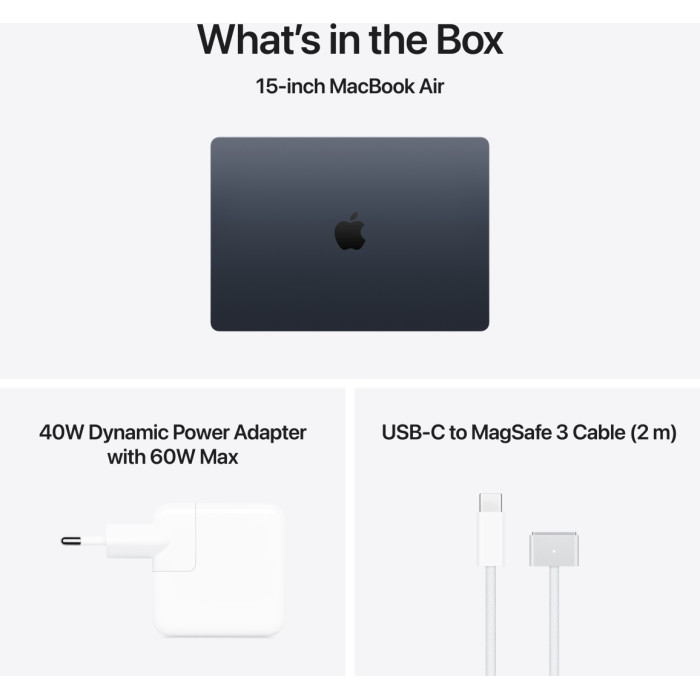 Apple MacBook Air 15.3' / 24 Гб / SSD 1024 Гб / macOS / MDVN4RU/A